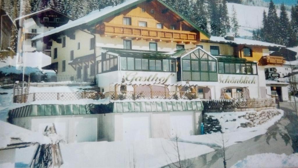 Gasthof Schoenblick Russbach Gseng Exterior foto